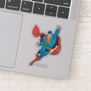 Superman Right Fist Opgerold Sticker