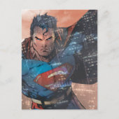 Superman - rood briefkaart (Voorkant)