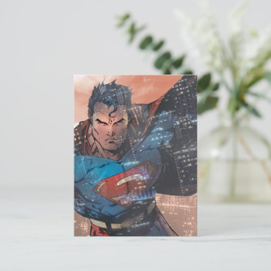 Superman - rood briefkaart (Staand voorkant)