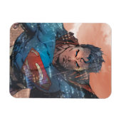 Superman - rood magneet (Horizontaal)