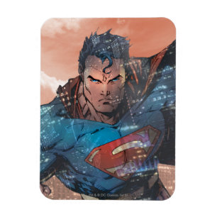 Superman - rood magneet