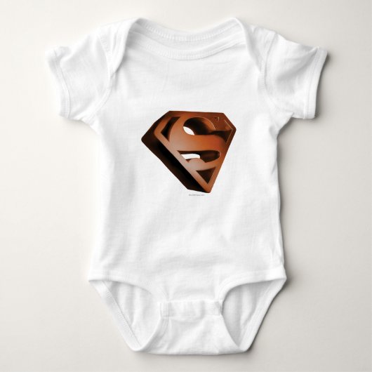 Superman S-Shield | 3D Gramachtige Logo Romper (Voorkant)