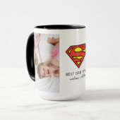 Superman S-Shield | Beste papa foto Mok (Voorkant links)