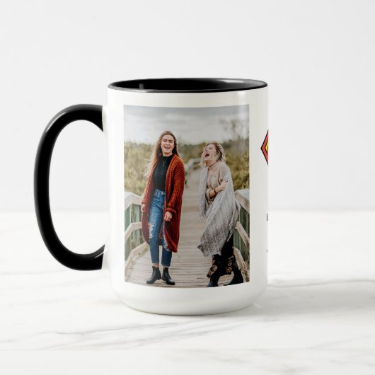 Superman S-Shield | Beste Vrienden Foto Mok (Links)