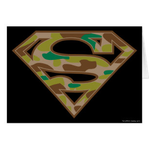 Superman S-Shield   Camouflage Logo
