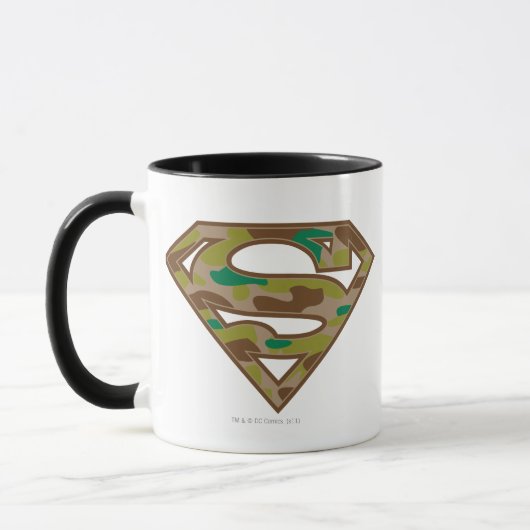 Superman S-Shield | Camouflage Logo Mok (Links)
