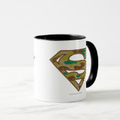 Superman S-Shield | Camouflage Logo Mok (Voorkant rechts)