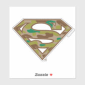 Superman S-Shield | Camouflage Logo Sticker (Vel)