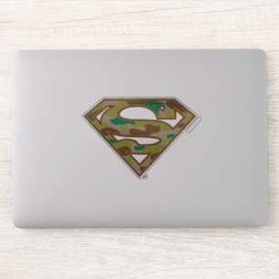 Superman S-Shield   Camouflage Logo Sticker