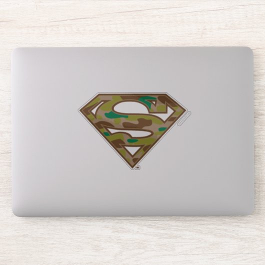 Superman S-Shield | Camouflage Logo Sticker (Computer)