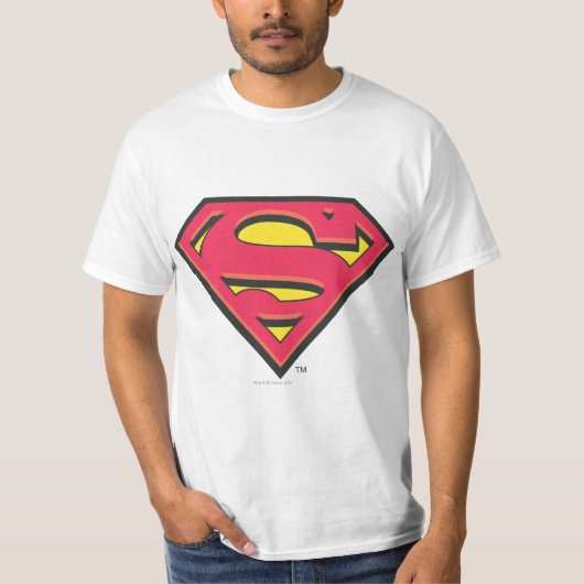 Superman S-Shield | Classic Logo T-shirt (Voorkant)