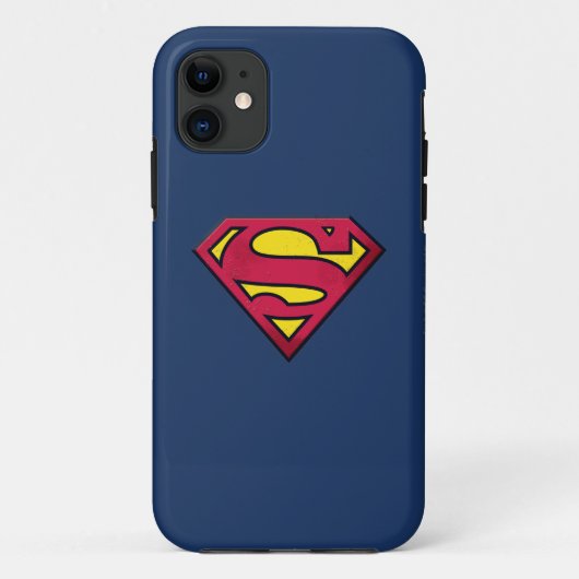 Superman S-Shield | Dirt Logo Case-Mate iPhone Case (Achterkant)