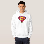 Superman S-Shield | Dirt Logo Hoodie (Voorkant volledig)