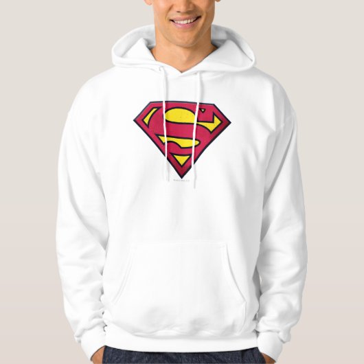 Superman S-Shield | Dirt Logo Hoodie (Voorkant)