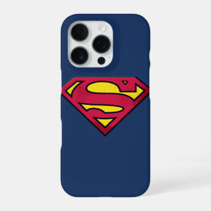 Superman S-Shield   Dirt Logo iPhone 16 Pro Hoesje
