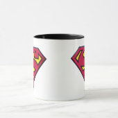 Superman S-Shield | Dirt Logo Mok (Midden)