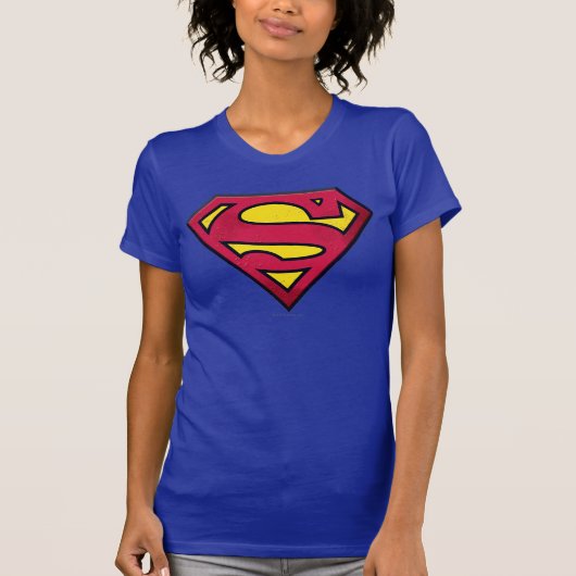 Superman S-Shield | Dirt Logo T-shirt (Voorkant)