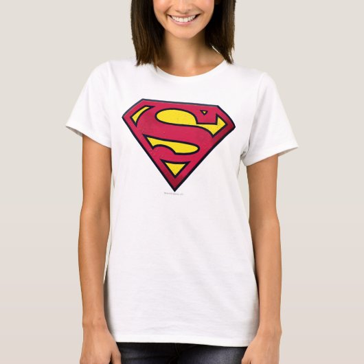 Superman S-Shield | Dirt Logo T-shirt (Voorkant)
