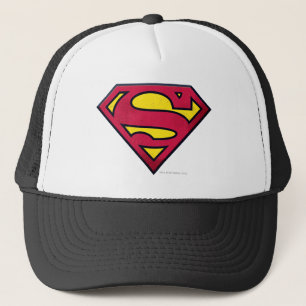 Superman S-Shield   Dirt Logo Trucker Pet