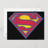 Superman S-Shield | Dot Logo Briefkaart (Voorkant / Achterkant)