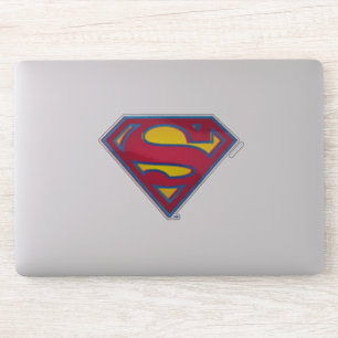 Superman S-Shield Dot Logo Sticker
