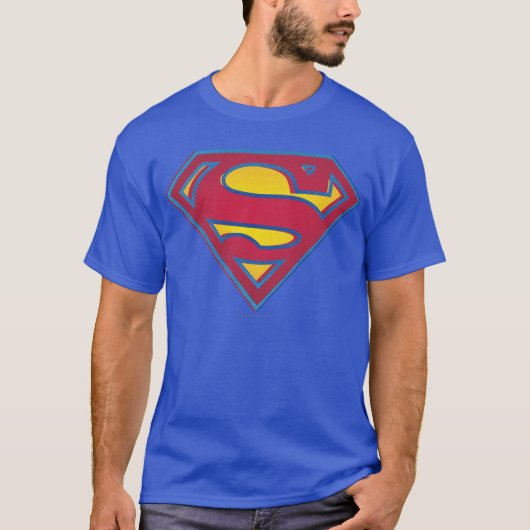 Superman S-Shield | Dot Logo T-shirt (Voorkant)