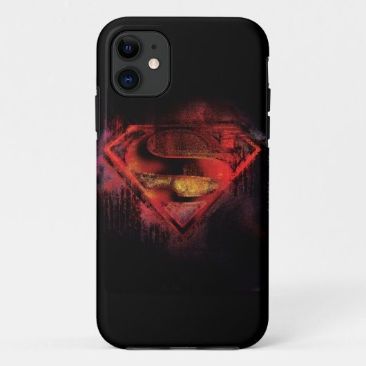 Superman S-Shield | Gedopte Logo Case-Mate iPhone Case (Achterkant)