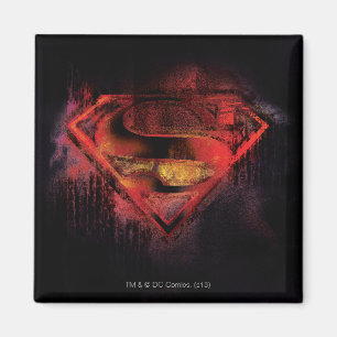 Superman S-Shield Gedopte Logo Magneet