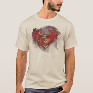 Superman S-Shield Gedopte Logo T-shirt