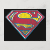 Superman S-Shield | Gedrukte Logo Briefkaart (Voorkant)