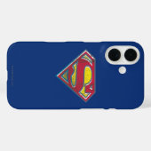Superman S-Shield | Gedrukte Logo Case-Mate iPhone Case (Achterkant (horizontaal))
