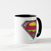 Superman S-Shield | Gedrukte Logo Mok (Voorkant rechts)