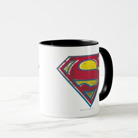 Superman S-Shield | Gedrukte Logo Mok (Voorkant rechts)
