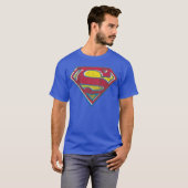 Superman S-Shield | Gedrukte Logo T-shirt (Voorkant volledig)