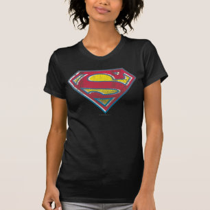 Superman S-Shield Gedrukte Logo T-shirt