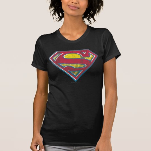 Superman S-Shield | Gedrukte Logo T-shirt (Voorkant)
