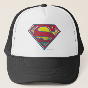 Superman S-Shield   Gedrukte Logo Trucker Pet