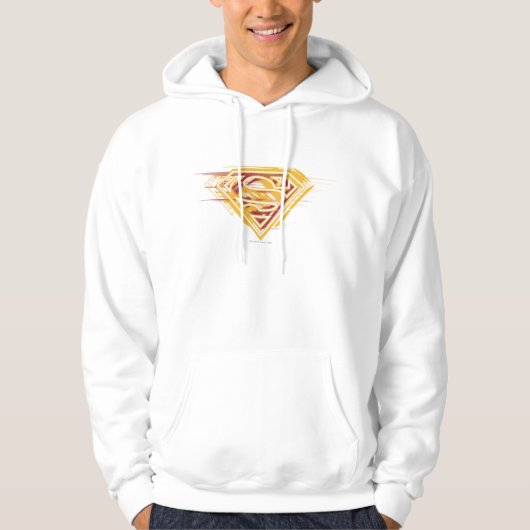 Superman S-Shield | Geel en rood Logo Hoodie (Voorkant)