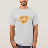 Superman S-Shield | Geel en rood Logo T-shirt (Voorkant)