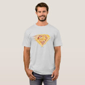 Superman S-Shield | Geel en rood Logo T-shirt (Voorkant volledig)