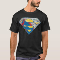 Superman S-Shield | Geel grijs Rood Zwart Mix Logo