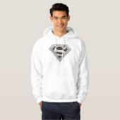 Superman S-Shield | Het is Showtime. Logo Hoodie (Voorkant volledig)