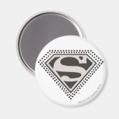 Superman S-Shield | Het is Showtime. Logo Magneet (Voorkant / Achterkant)