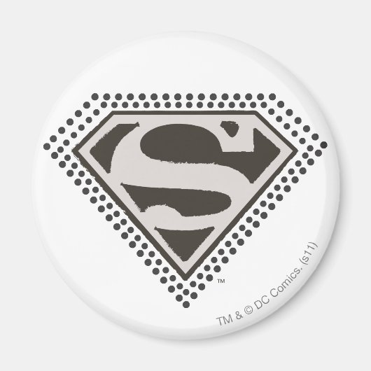 Superman S-Shield | Het is Showtime. Logo Magneet (Voorkant)