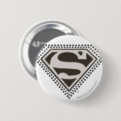 Superman S-Shield | Het is Showtime. Logo Ronde Button 5,7 Cm (Voorkant /achterkant)