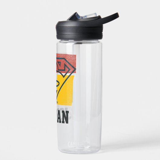 Superman S-Shield | Jouw namen toevoegen Waterfles (Links)