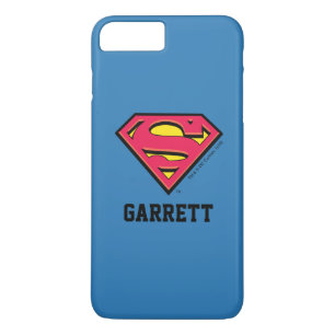 Superman S-Shield Klassieke Logo 2 Jouw namen to Case-Mate iPhone Case