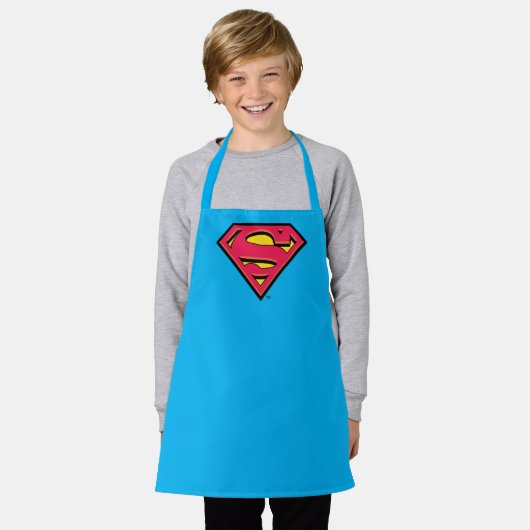 Superman S-Shield | Klassieke Logo 3 Schort (Gedragen)