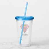 Superman S-Shield | Klassieke Logo Acryl Drinkbeker (Achterkant)