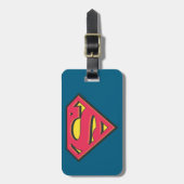 Superman S-Shield | Klassieke Logo Bagagelabel (Voorkant verticaal)